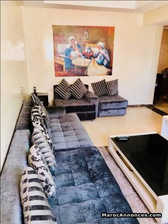 Appartement meublé a val floury - الدار البيضاء