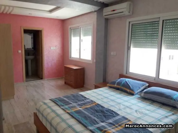 Location appartement meublé 2 chambres à la gironde. - الدار البيضاء (2)