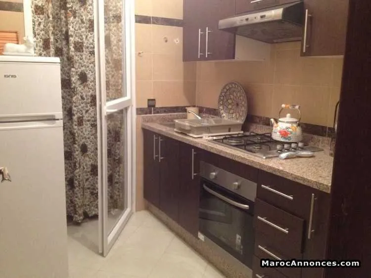 Appartement meublé avec parking s-sol & ascenseur - الجديدة (3)