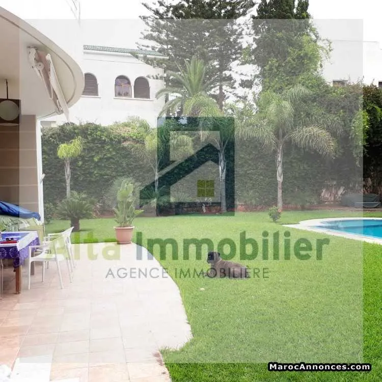 Villa de 1200 m2 aïn diab - الدار البيضاء (2)