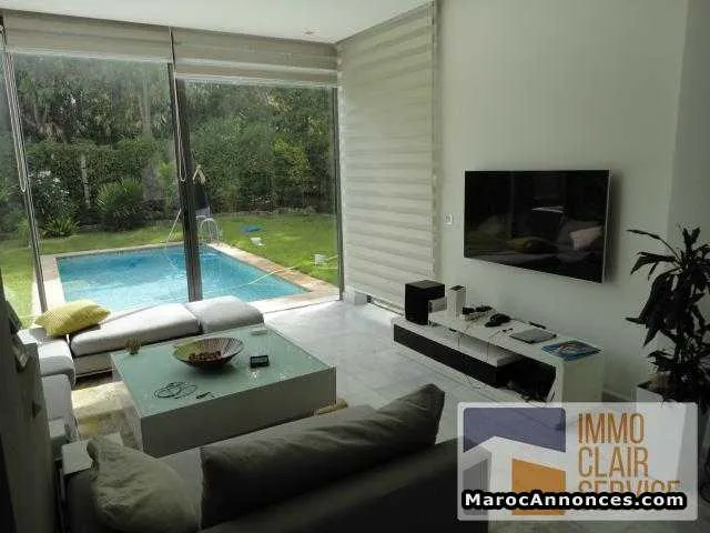 Location villa meublé 603m² bouskoura - بوسكورة (3)