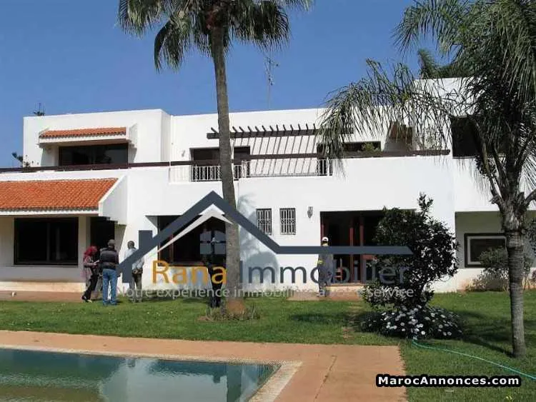 Villa meublée très originale à souissi rabat - الرباط
