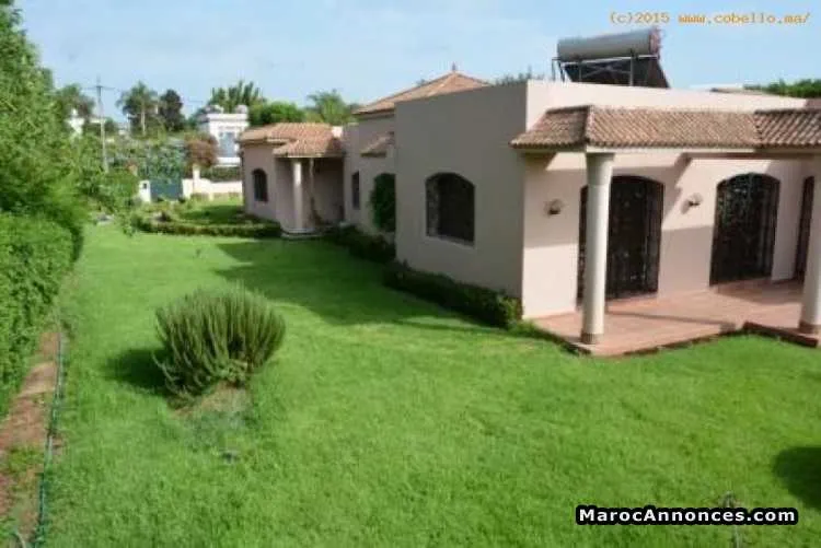 Villa en location à rabat les amabassadeur - الرباط