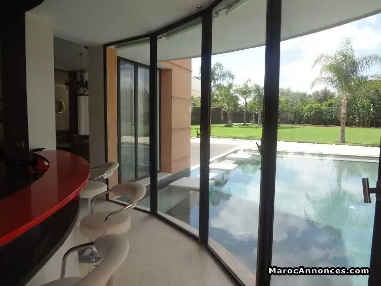 Villa de prestige a vendre sur la route d'ourika - مراكش (2)