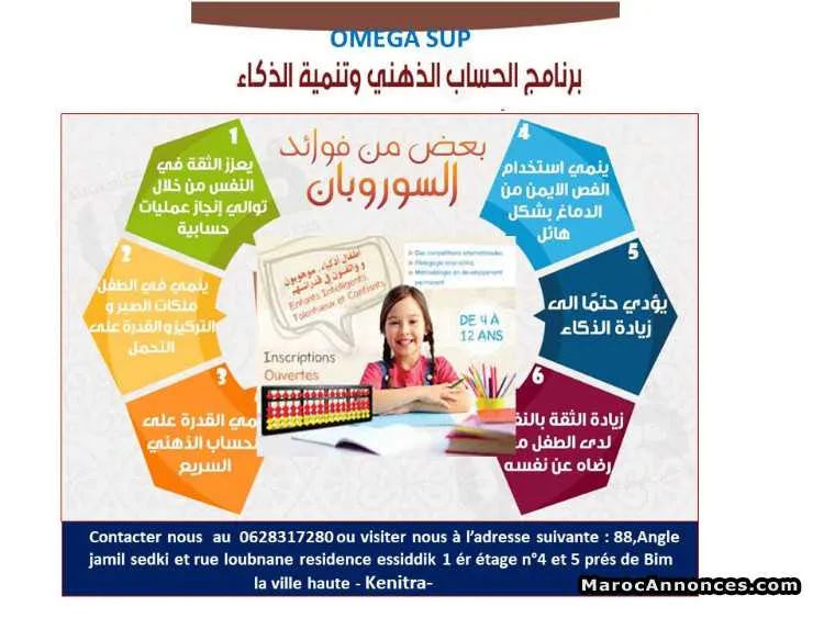 Cours calcul mental soroban - القنيطرة
