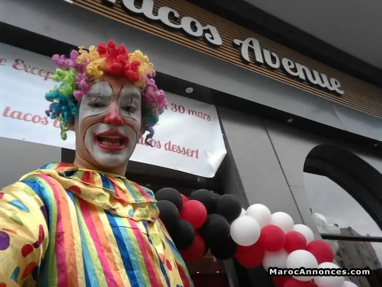 Clown rabat 06 17 40 08 33 - الرباط