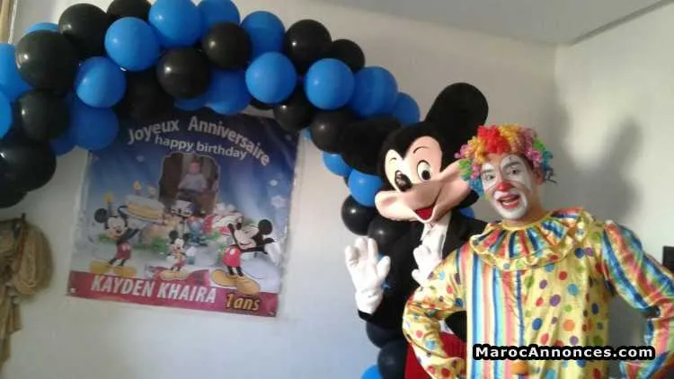 Animation des anniversaire a casablanca - الدار البيضاء