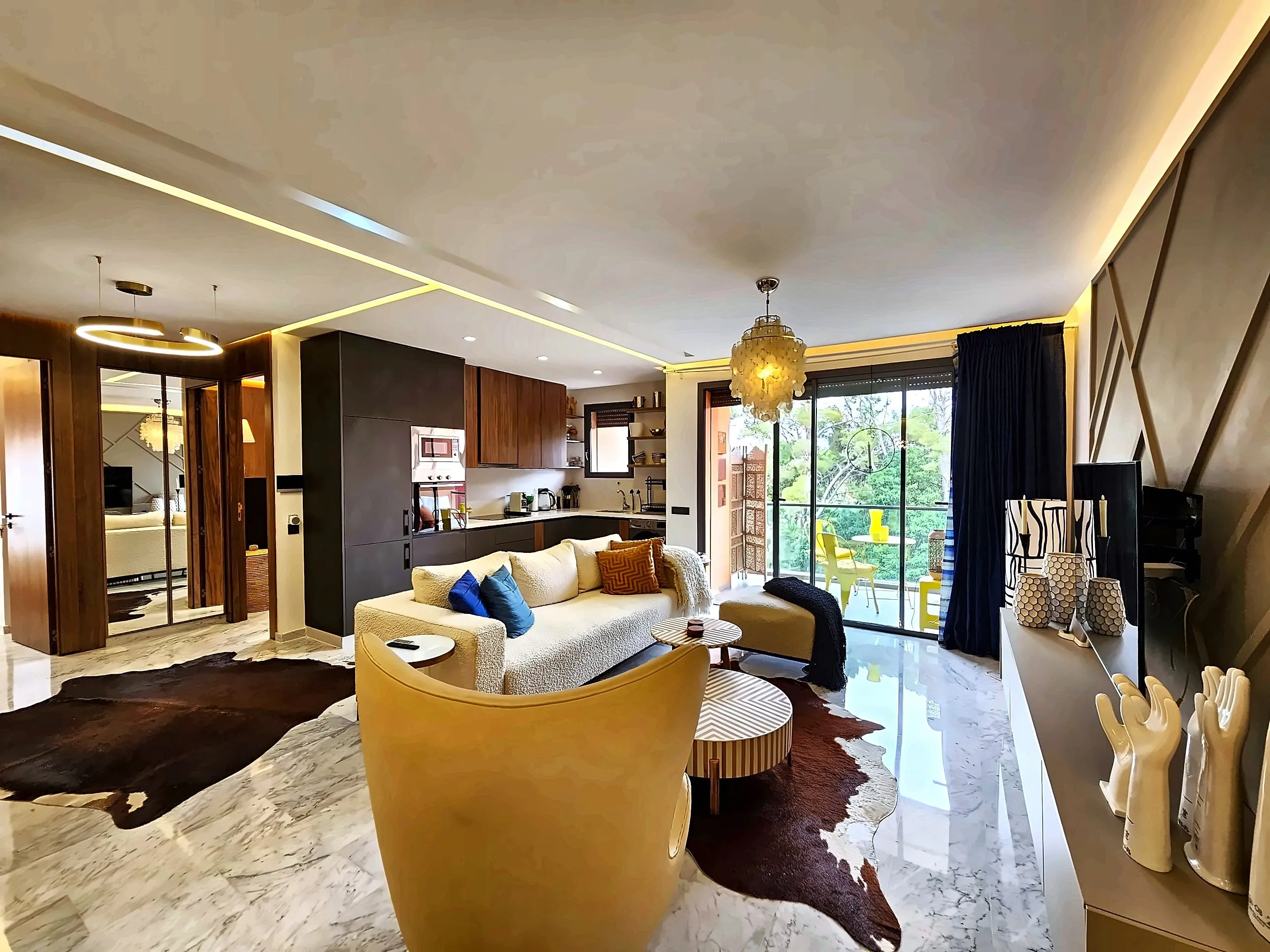 Appartement ultra moderne avec vue imprenable. - مراكش (2)