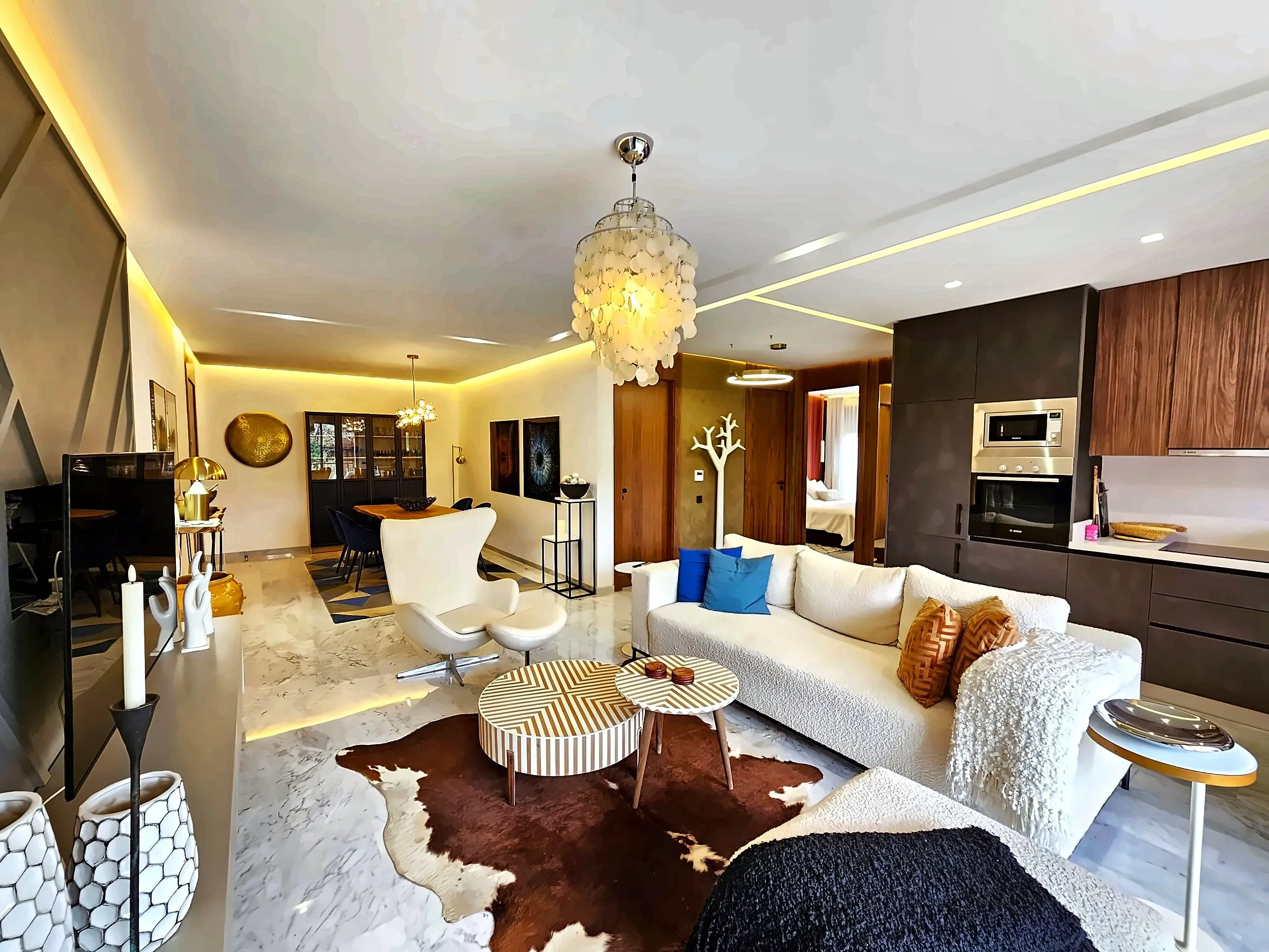 Appartement ultra moderne avec vue imprenable. - مراكش
