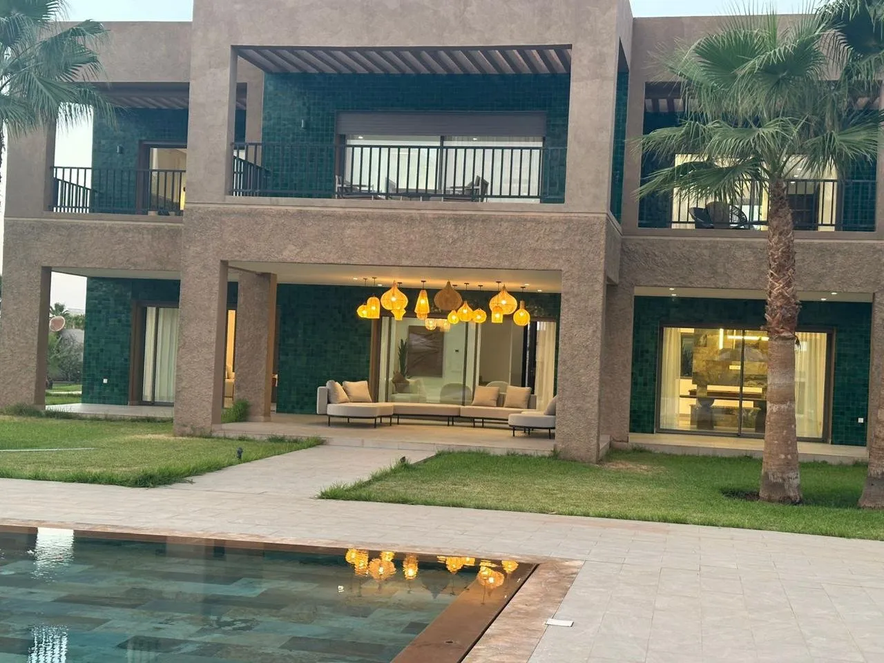 Magnifique villa meublée sur un hectare - مراكش (3)