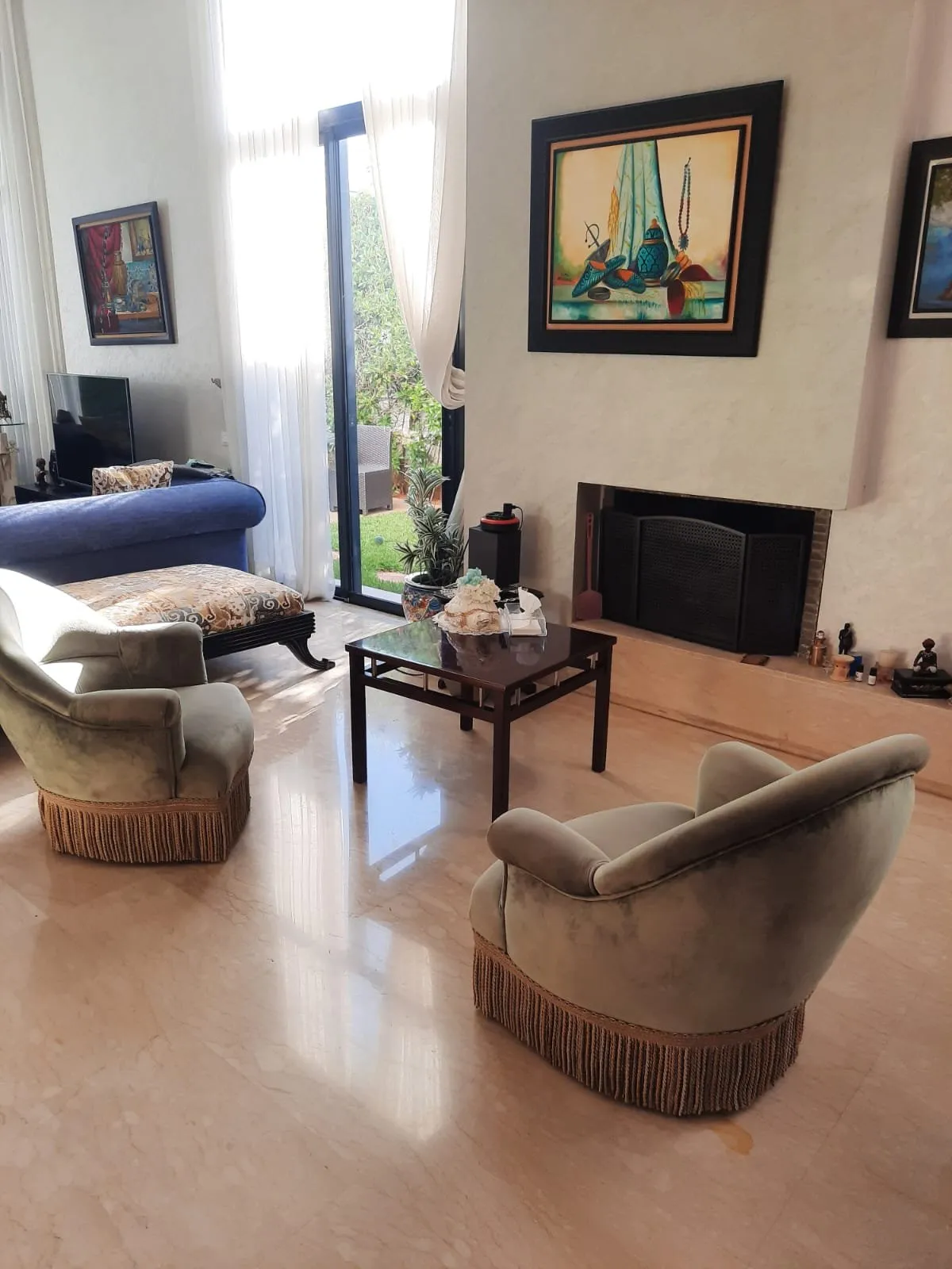 DAR BOUAZZA – VENTE D’UNE VILLA ISOLÉE AVEC PISCINE ET GRAND JARDIN - دار بوعزة (2)