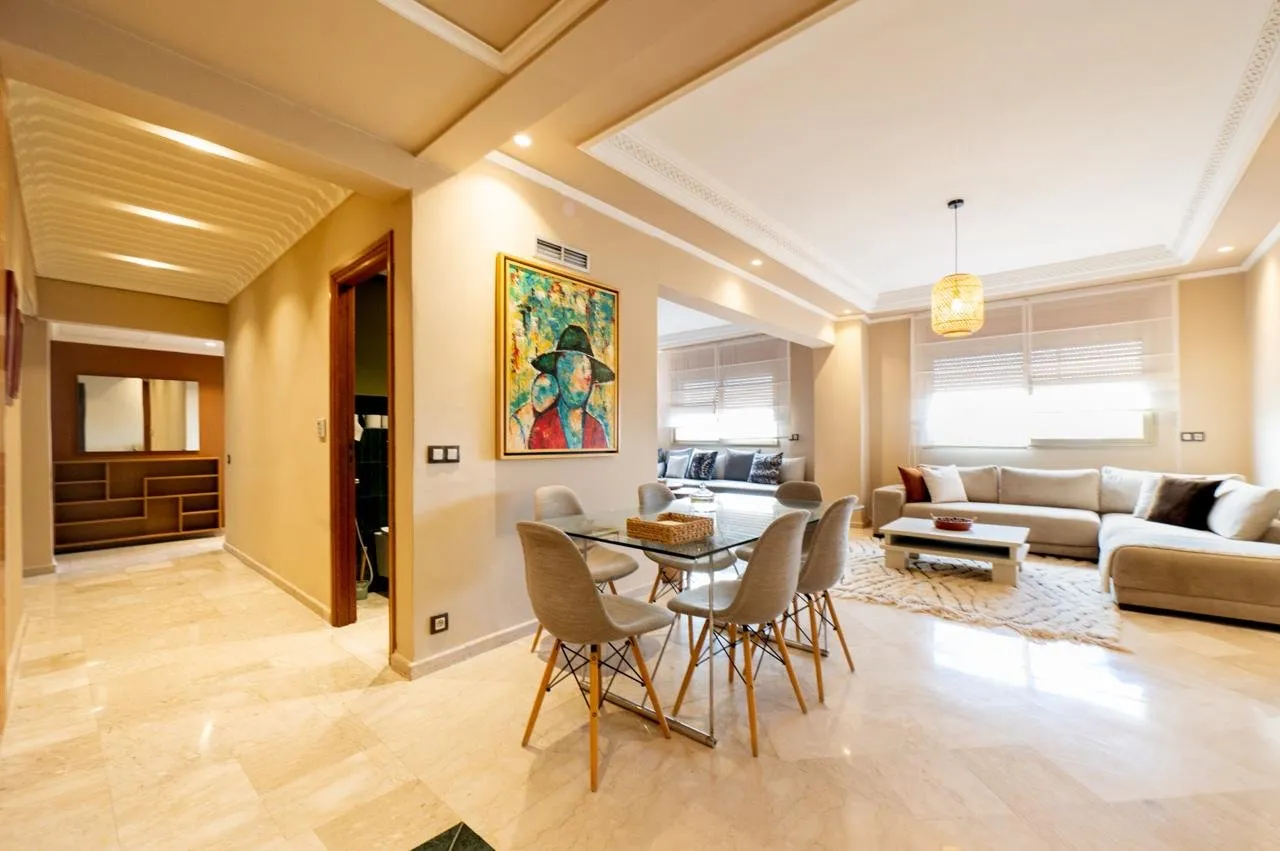 Appartement d'Exception à l'Hivernage Vue Atlas - مراكش