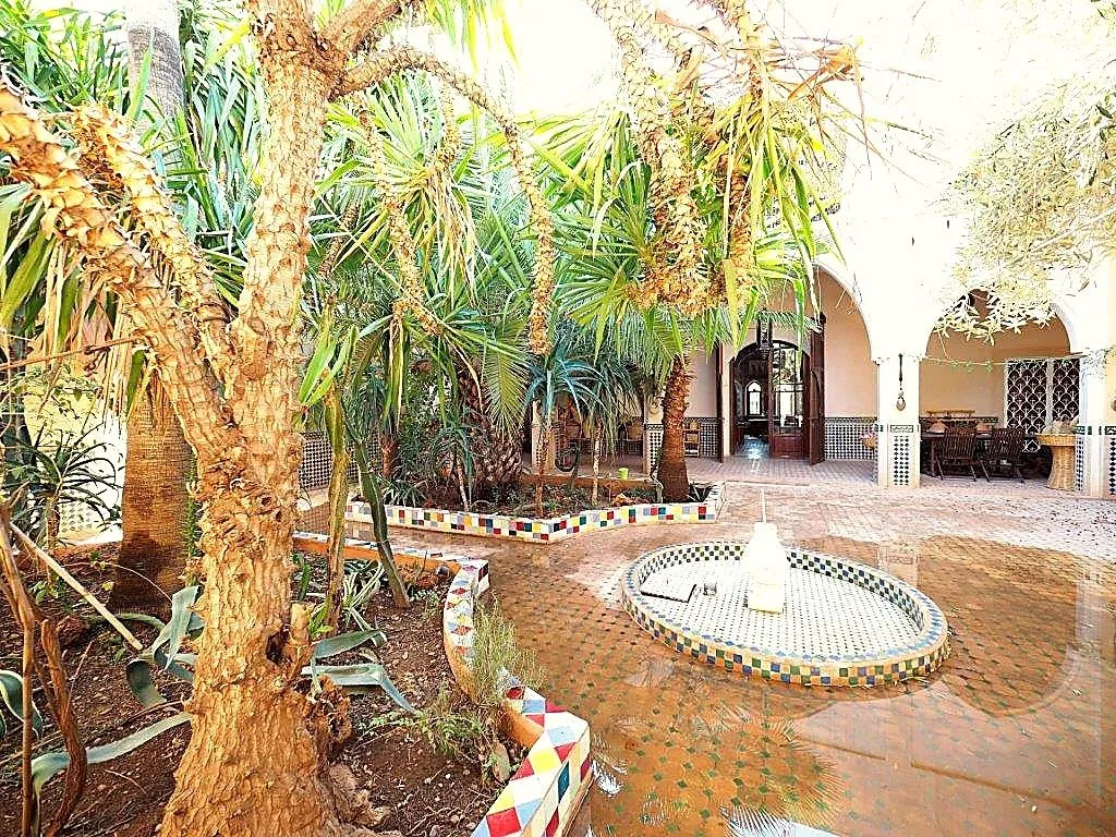 VILLA RIAD AVEC VNA SUR 1HA RT DU BARRAGE (SD1) - مراكش (4)
