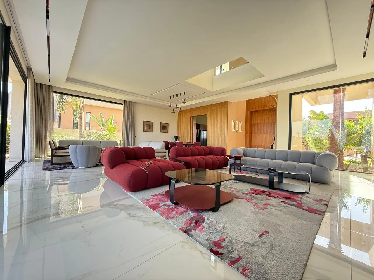 VILLA D'EXCEPTION EN FRONT DE GOLF AMELKIS - مراكش (4)