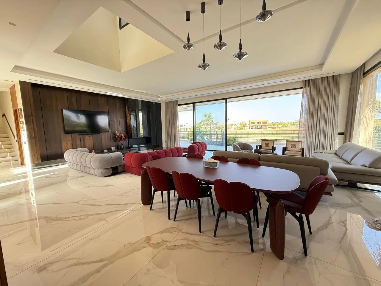 VILLA D'EXCEPTION EN FRONT DE GOLF AMELKIS - مراكش (2)