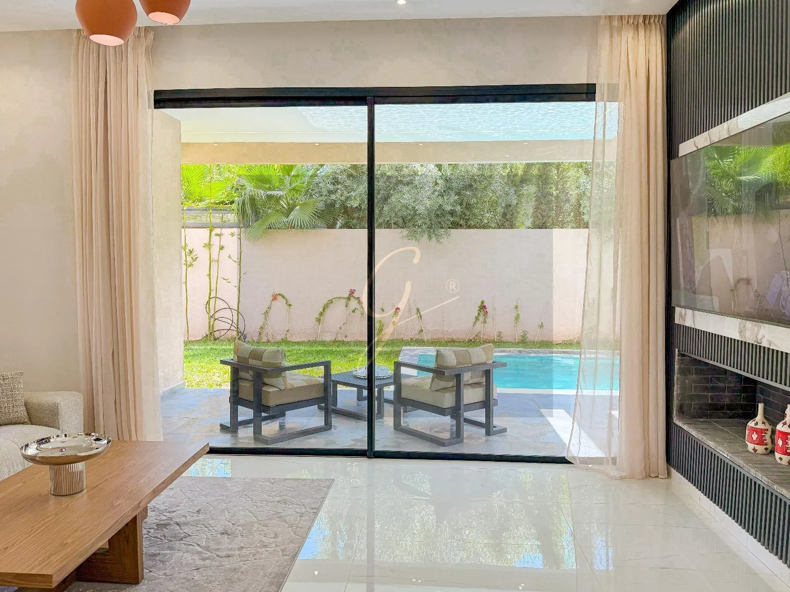 Villa de Prestige Meublée dans un Domaine de Golf - مراكش (4)