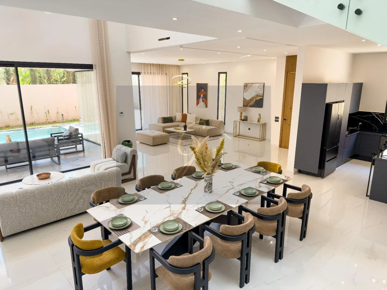 Villa de Prestige Meublée dans un Domaine de Golf - مراكش (2)