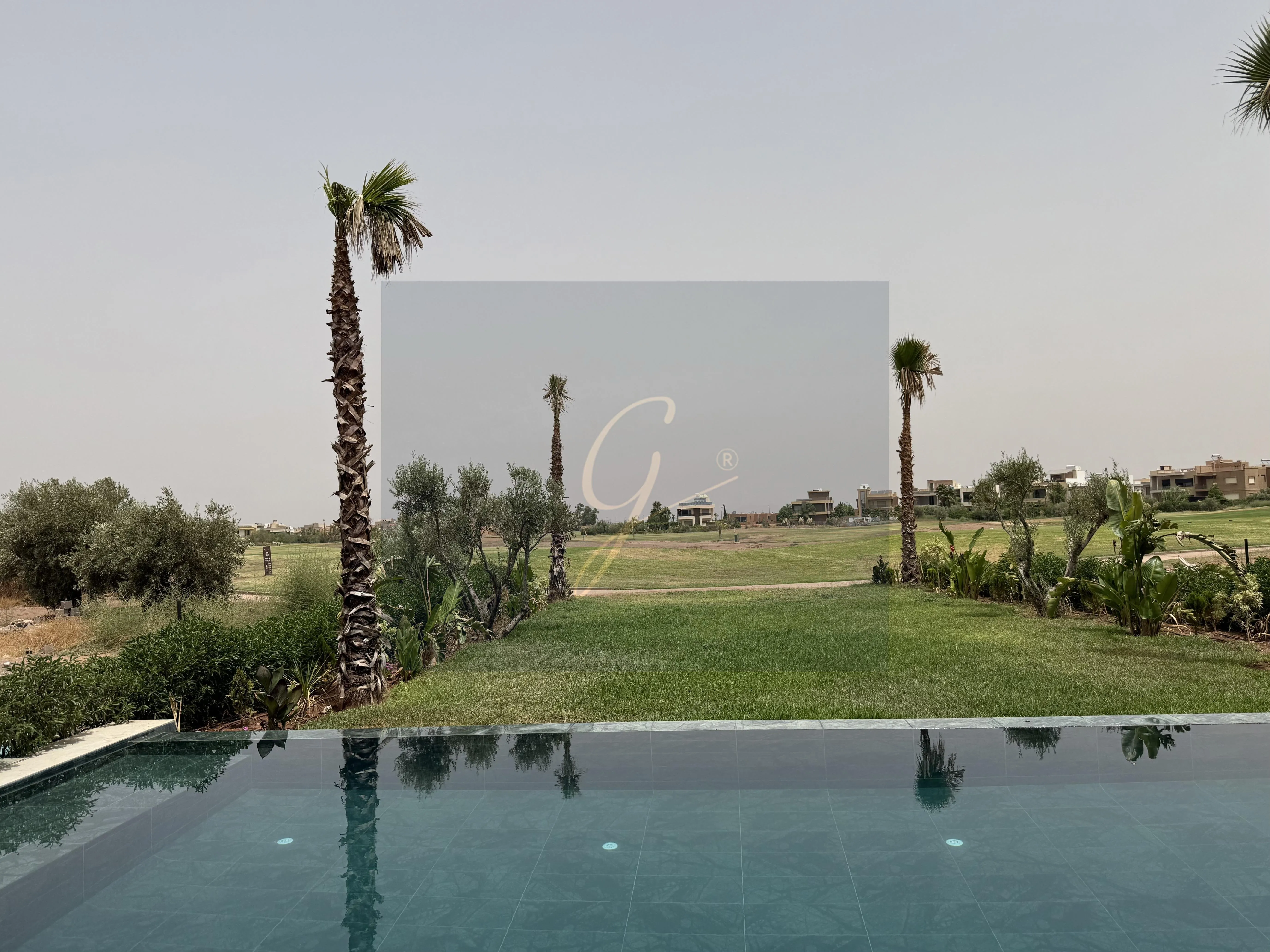 Villa neuve Front Golf Contemporaine - مراكش