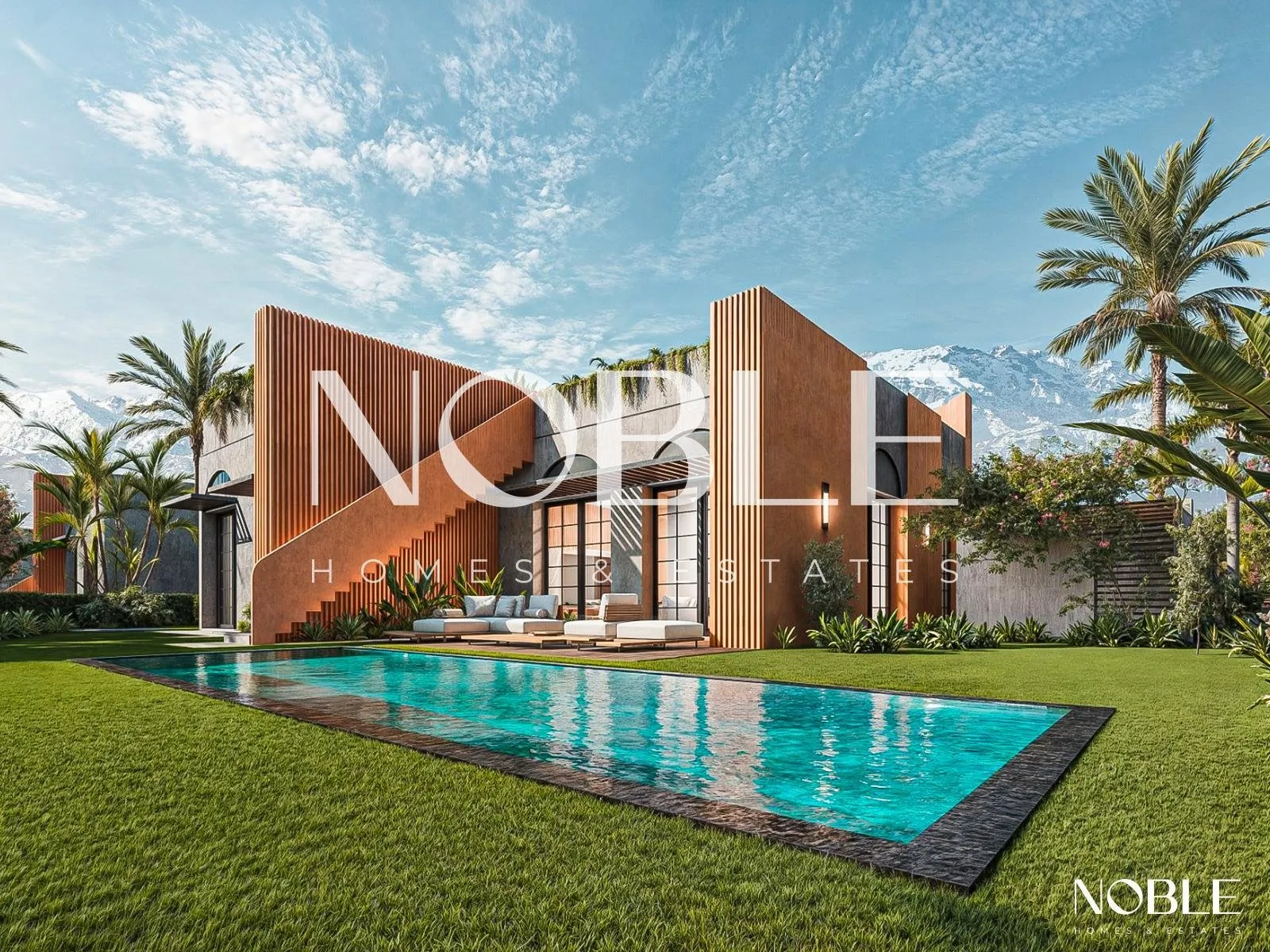 Villas à Vendre – Plain-Pied - Route de l’Ourika - Marrakech - مراكش