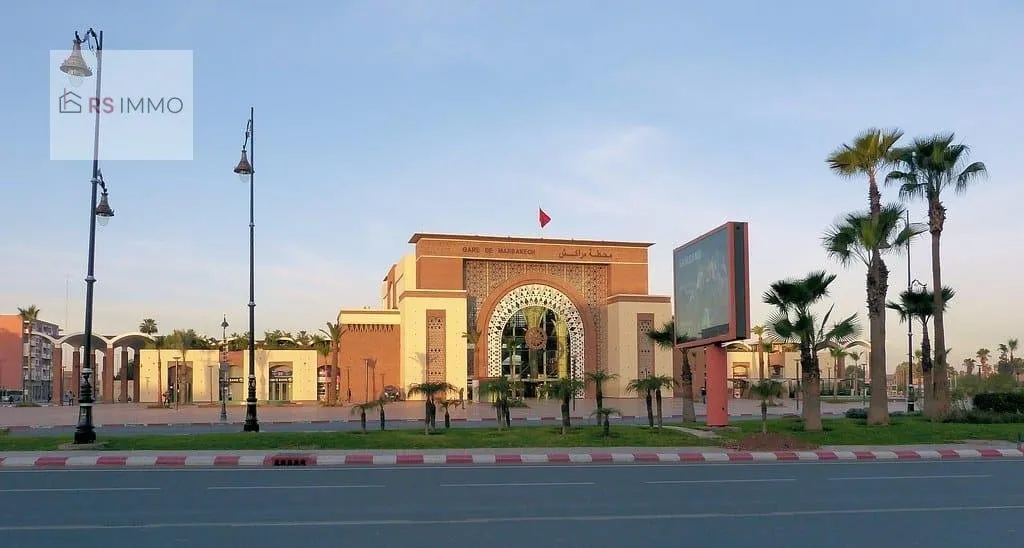 Appartement Marrakech 64 m² en face de la gare - Meublé avec piscine - مراكش