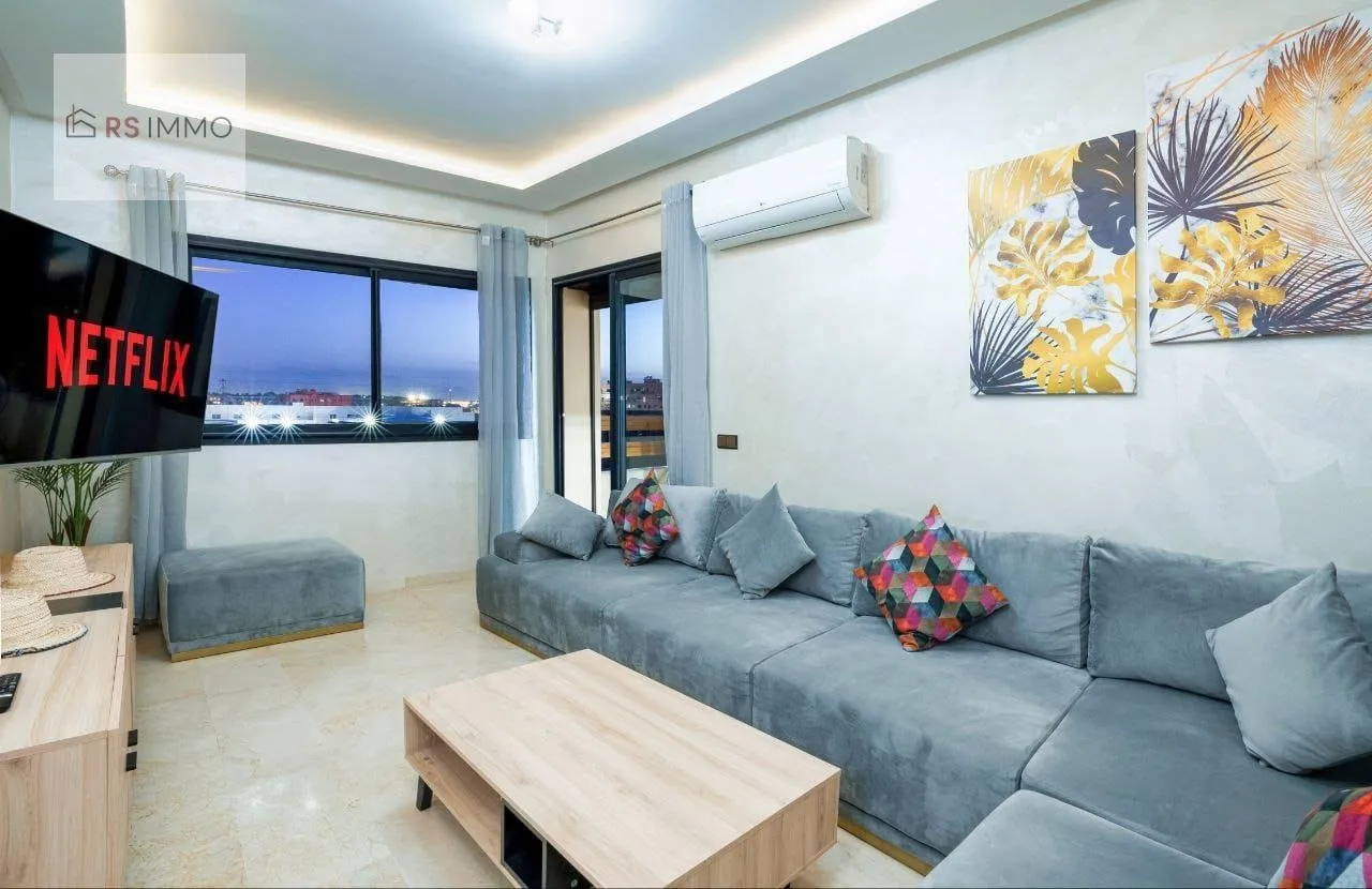 Appartement Marrakech 64 m² en face de la gare - Meublé avec piscine - مراكش (4)