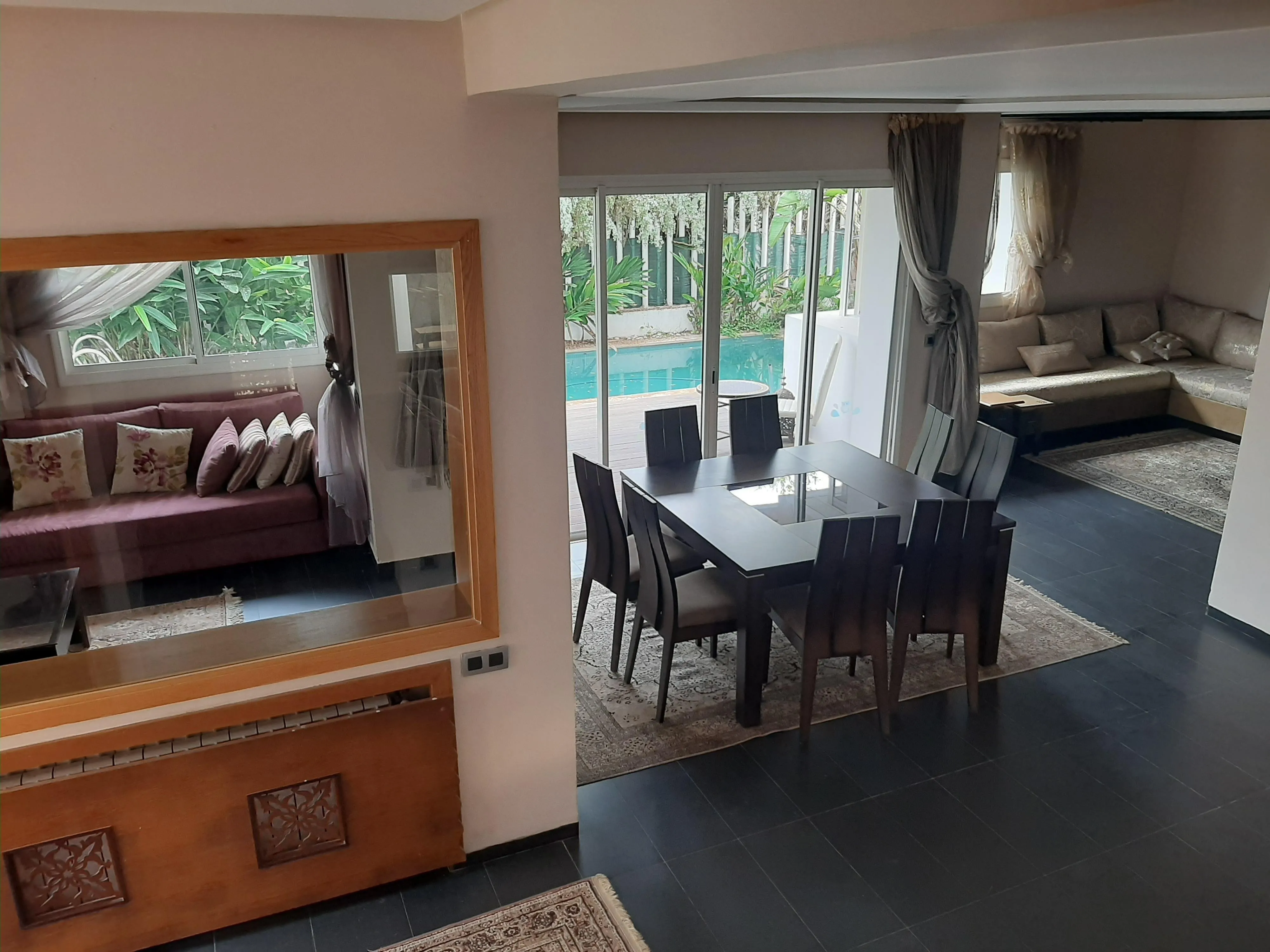 Très belle villa meublée à 2mn de la plage de Skhirat - الصخيرات (4)