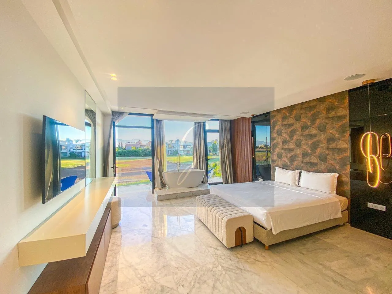 Villa Contemporaine Isolée Front Golf - مراكش (2)