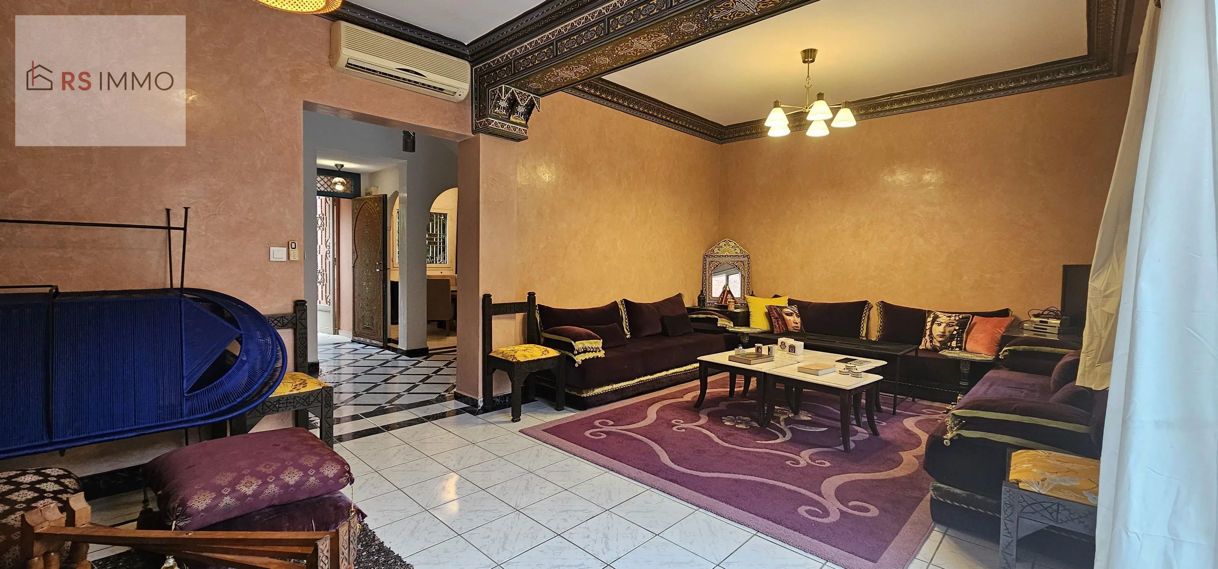 Villa titré rte de Fès proche centre ville - مراكش (4)