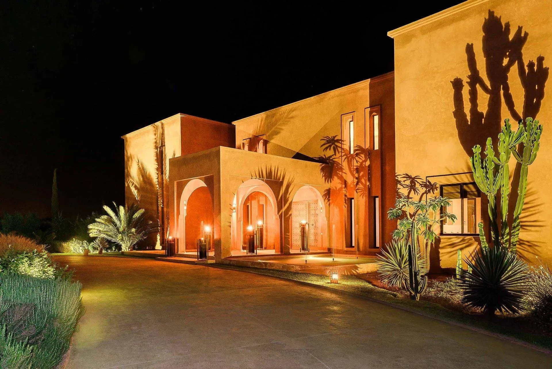 VILLA architecture Arabo-Andalouse - مراكش (2)