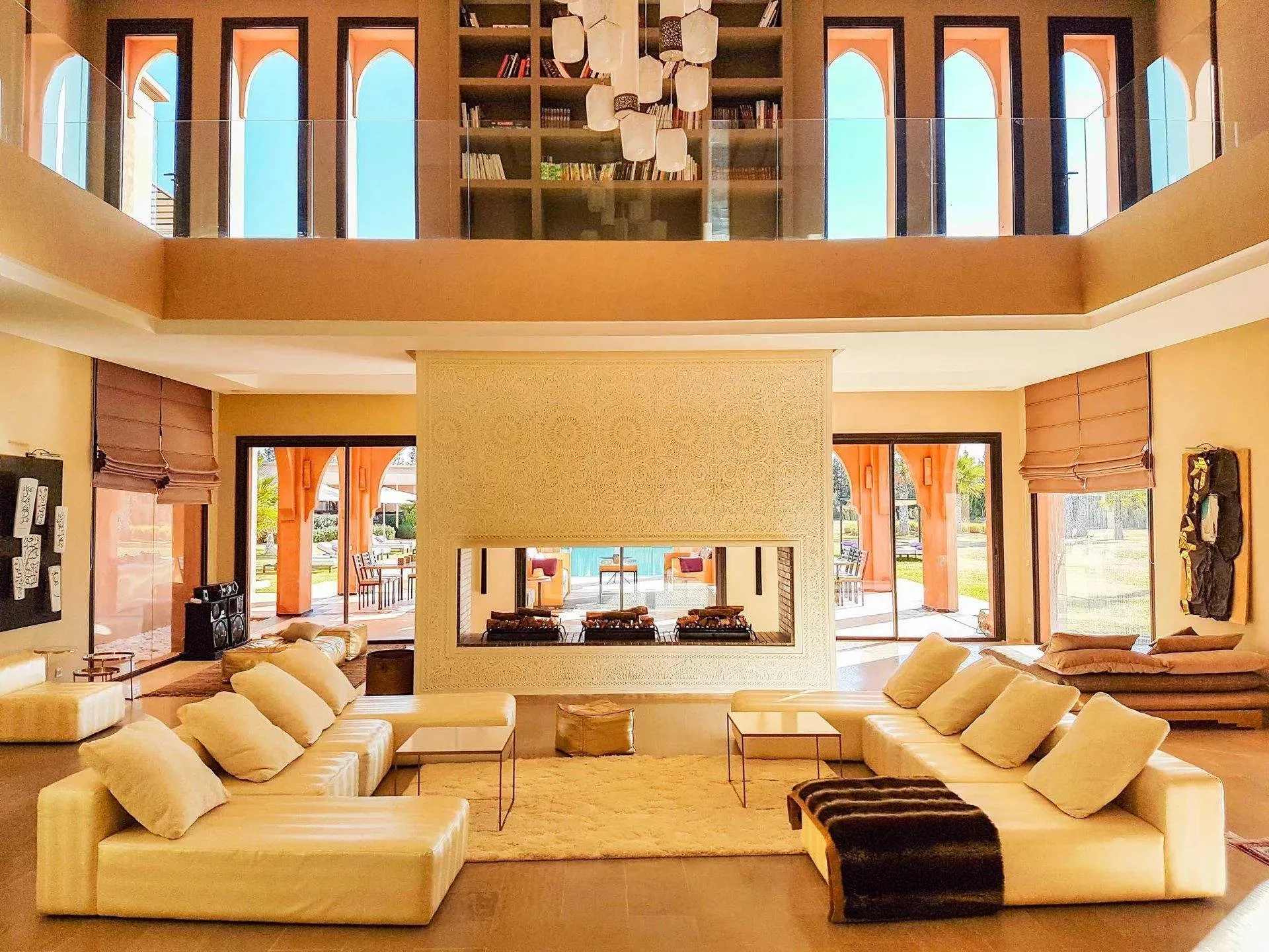VILLA architecture Arabo-Andalouse - مراكش (4)
