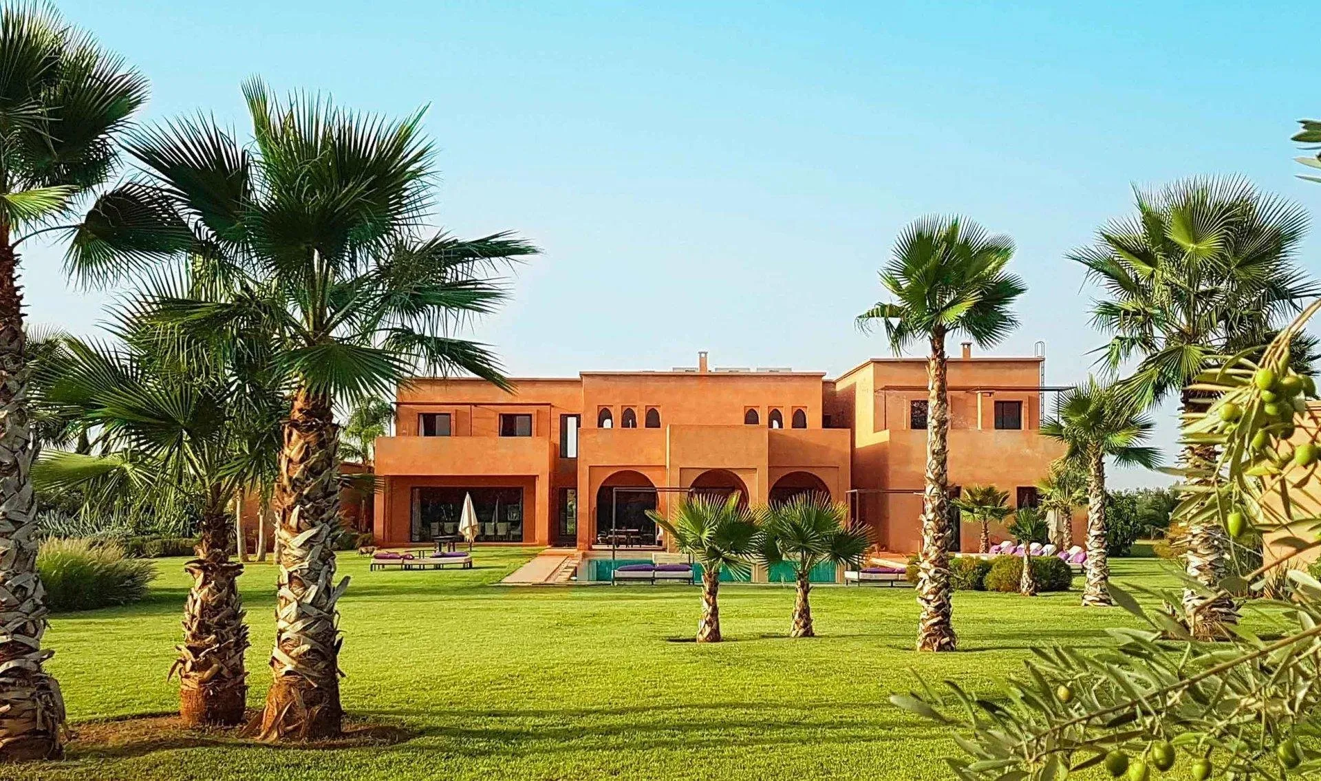 VILLA architecture Arabo-Andalouse - مراكش (3)