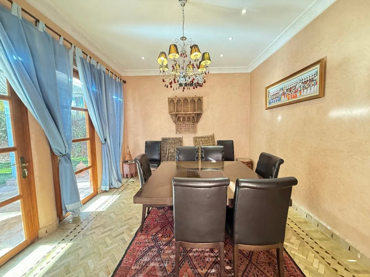VILLA DE CHARME ALLIANT PRESTIGE &amp; ART DE VIVRE À AMELKIS, MARRAKECH - مراكش (4)