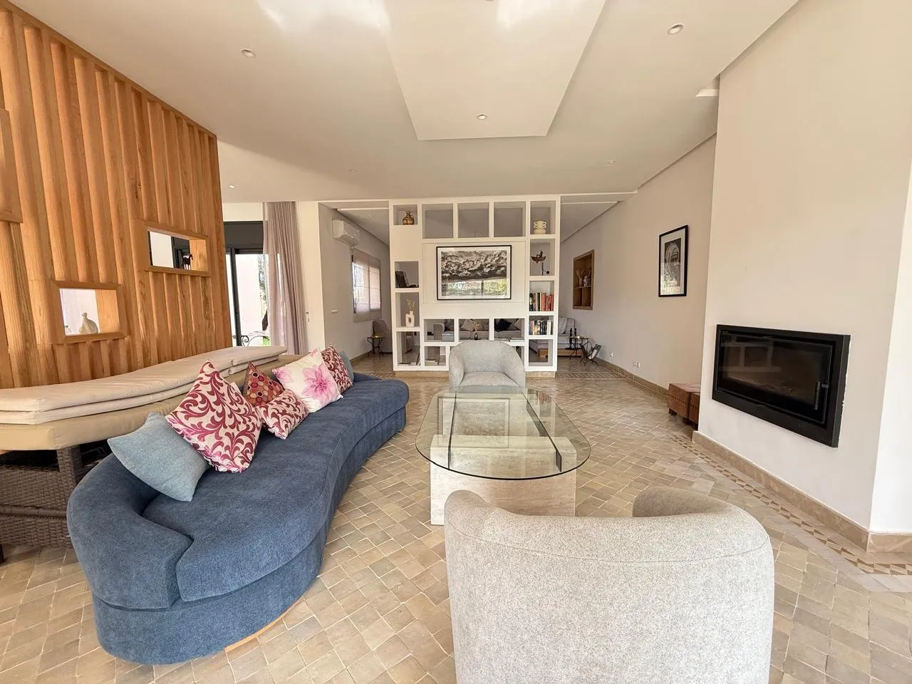 Villa rénovée plein sud, sans vis-à-vis — Golf d'Amelkis, Marrakech - مراكش (4)