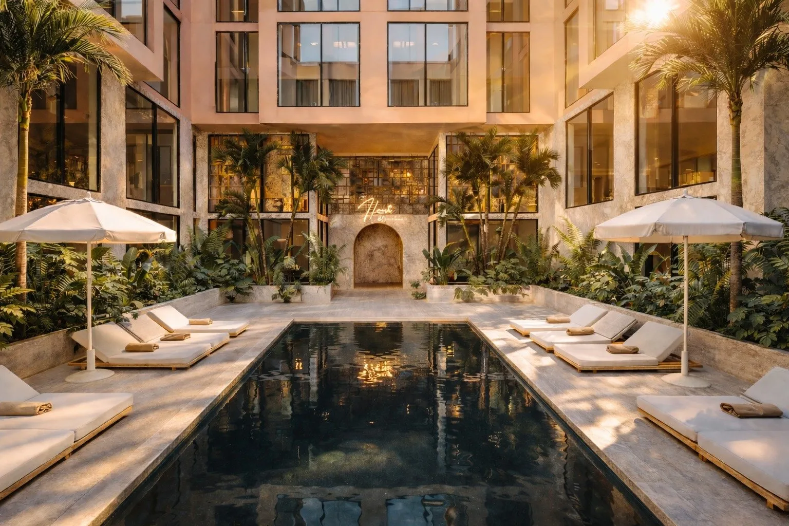 Résidence neuve haut standing à Guéliz – Marrakech - مراكش