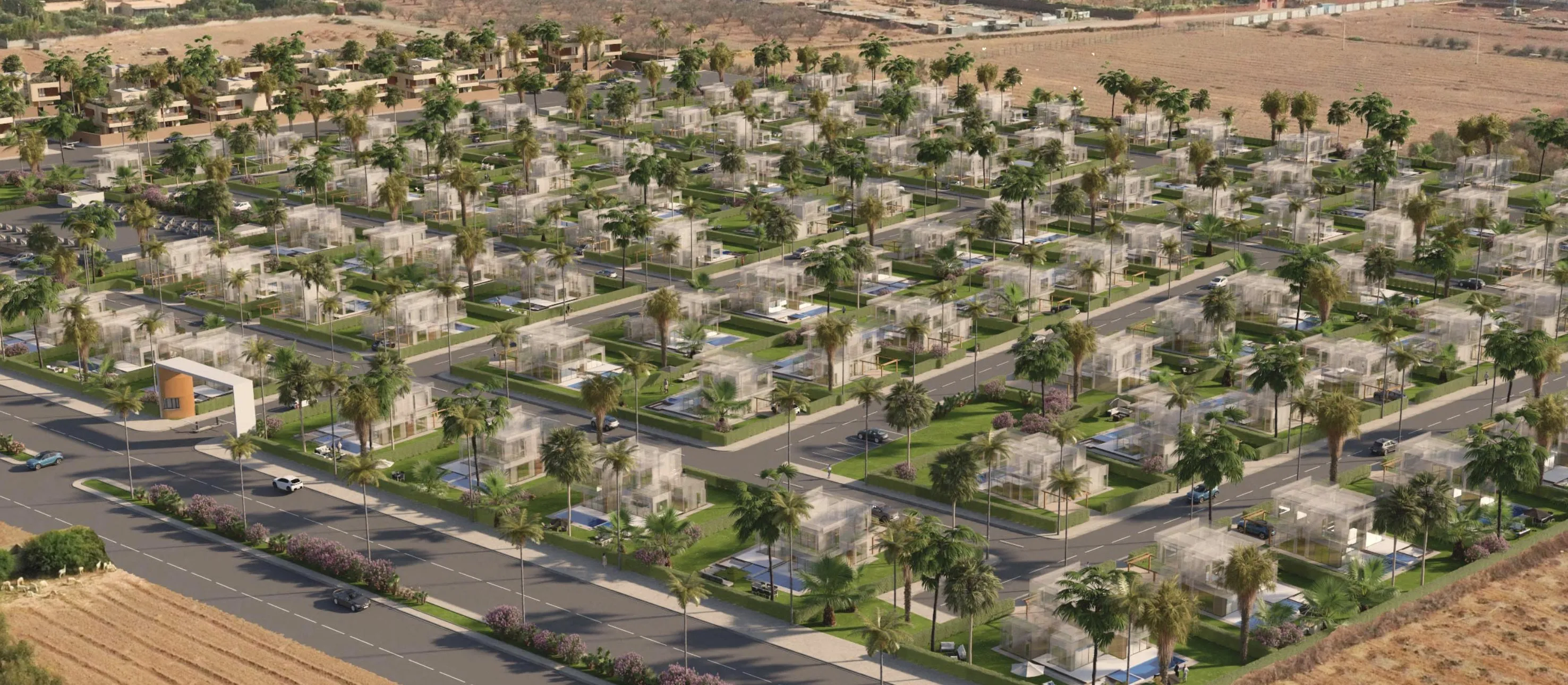 Terrain titré 567 m² – Résidence Aylin Garden - مراكش (3)