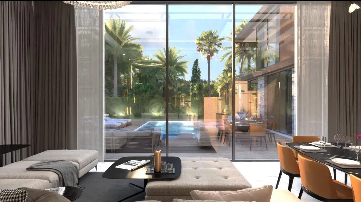 Villa contemporaine avec vue Atlas – Marrakech - مراكش (4)