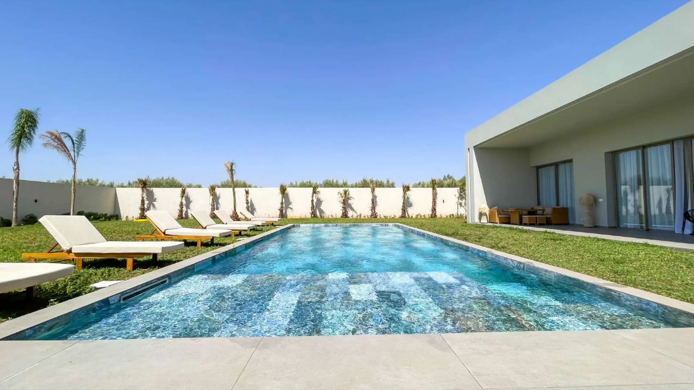 Villa moderne neuve avec vue Atlas - Marrakech - مراكش (2)