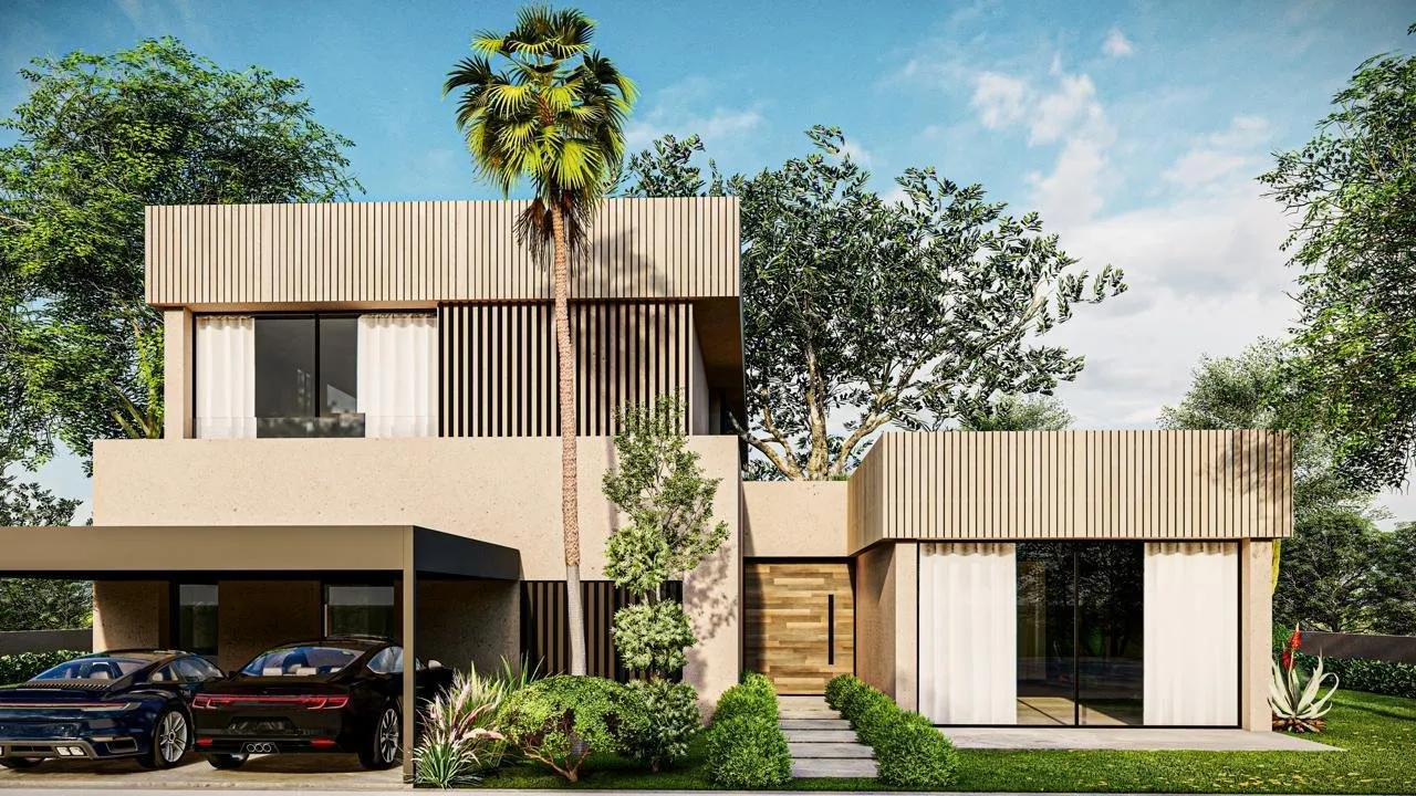 Villa moderne neuve avec vue Atlas - Marrakech - مراكش