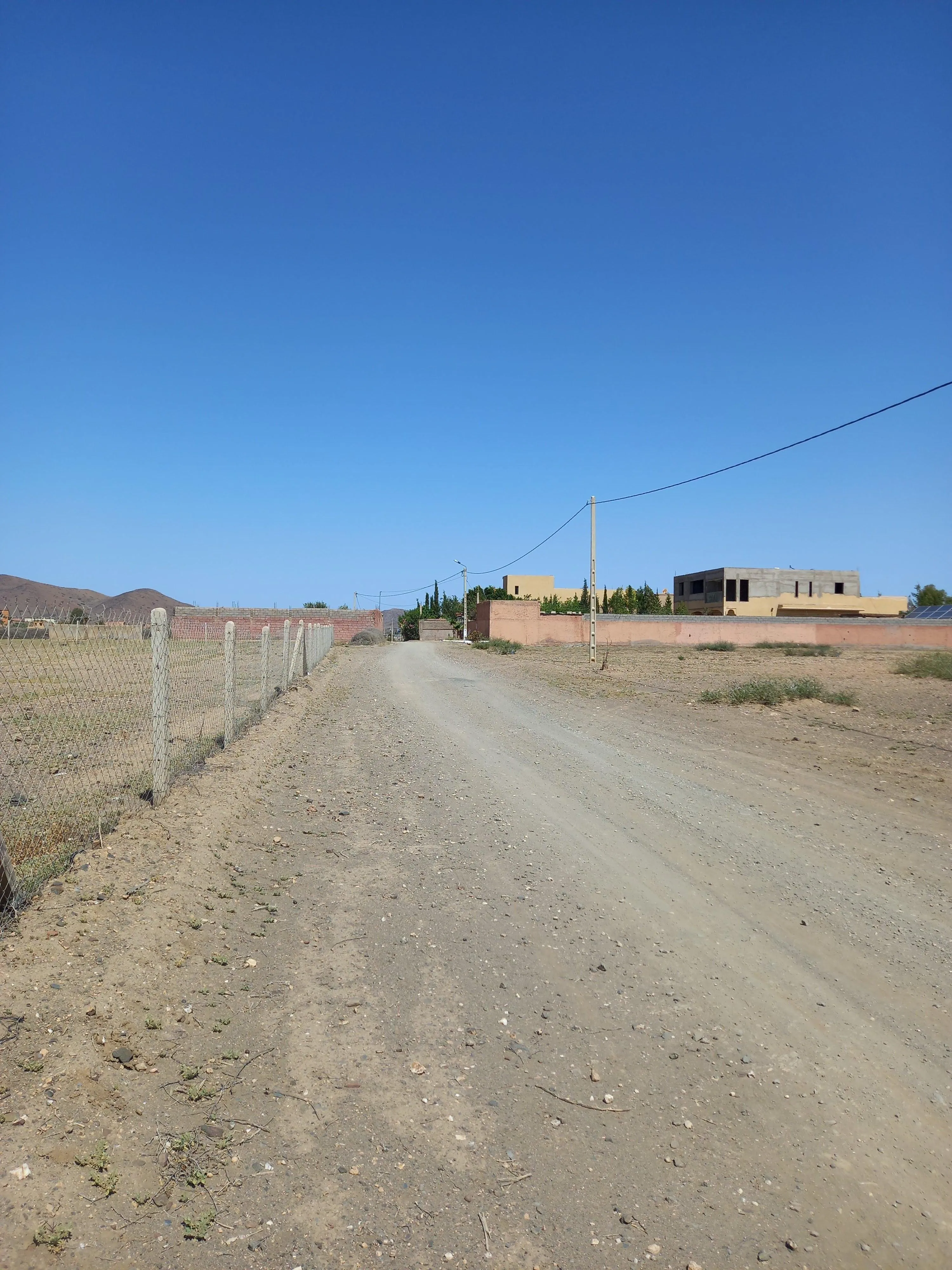 Terrain titré de 2538 m² en vente Rte de Casa - مراكش