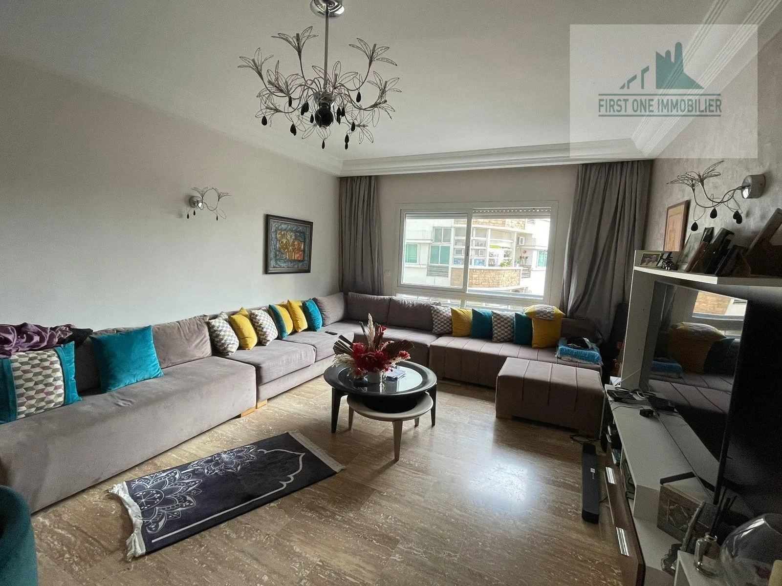 Bel appartement 132 m² Triangle d’Or - الدار البيضاء