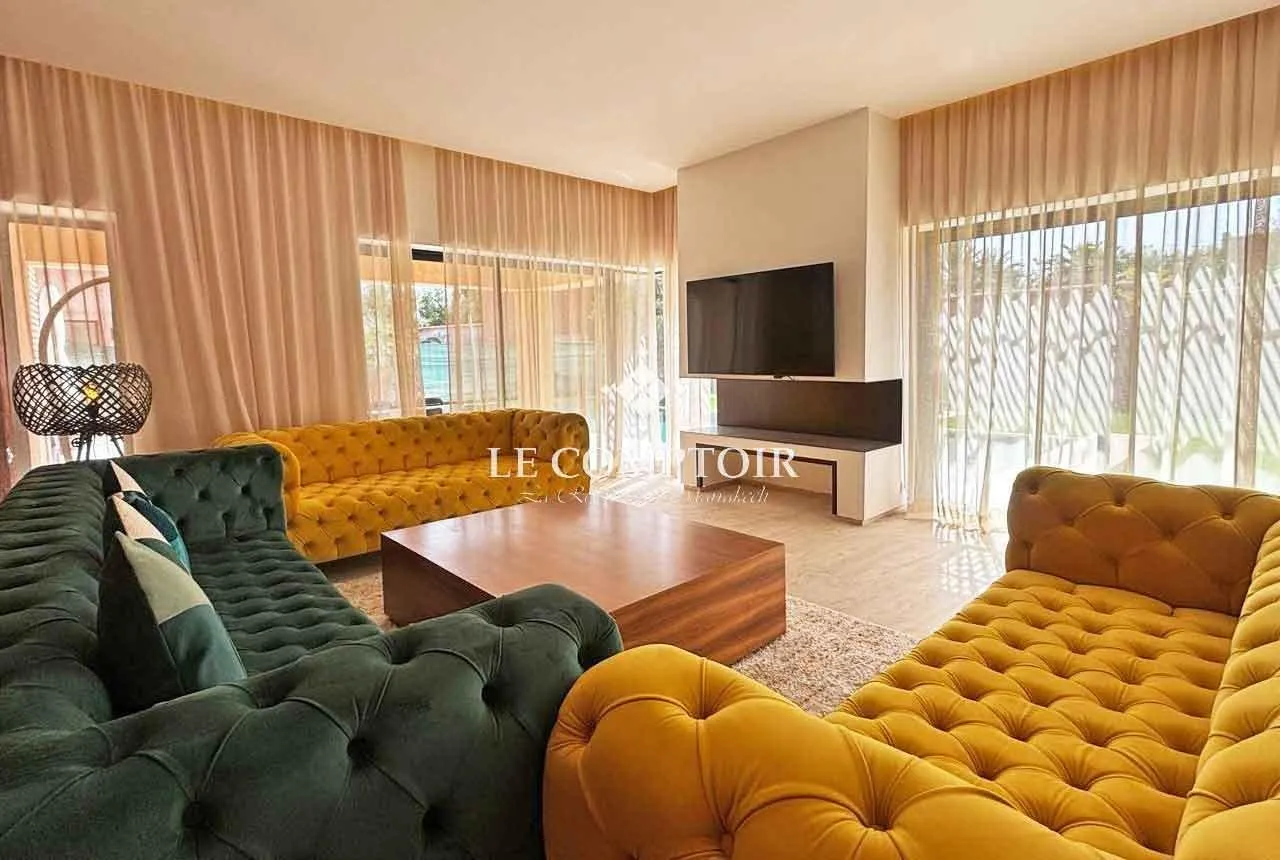SOMPTUEUSE VILLA PLAIN PIED ROUTE D’AMIZMIZ - مراكش (4)