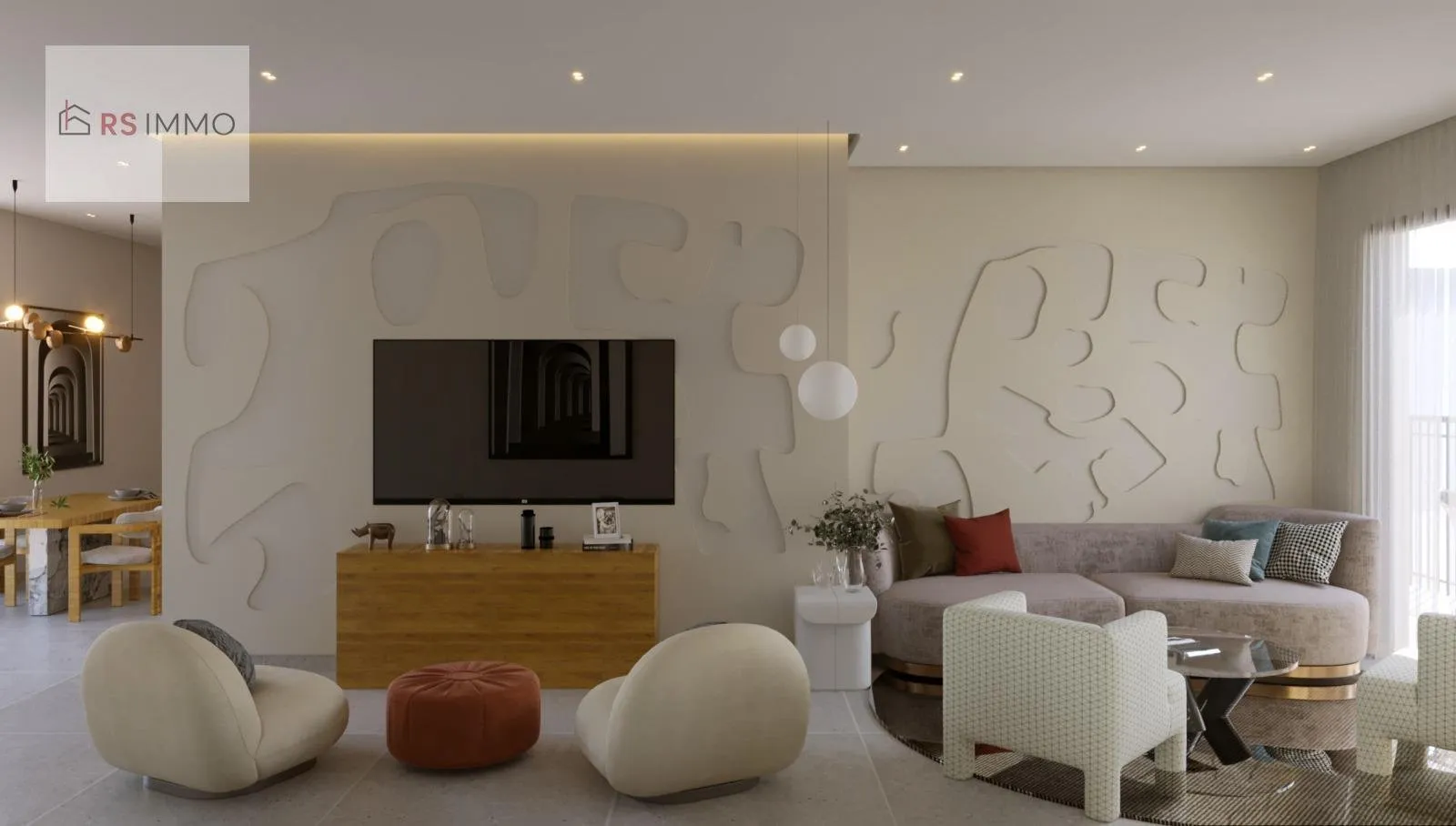 Projet Appartement avec piscine Rte de Casa proche Mac Donald - مراكش (2)