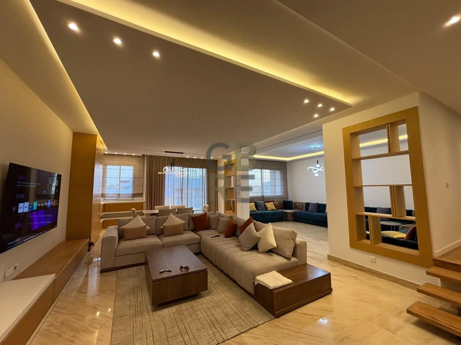 Très bel appartement meublé en location à Hay Riad - الرباط