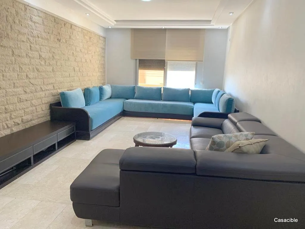 Bourgogne: Location appartement meublé 2 chambres, balcon. - الدار البيضاء