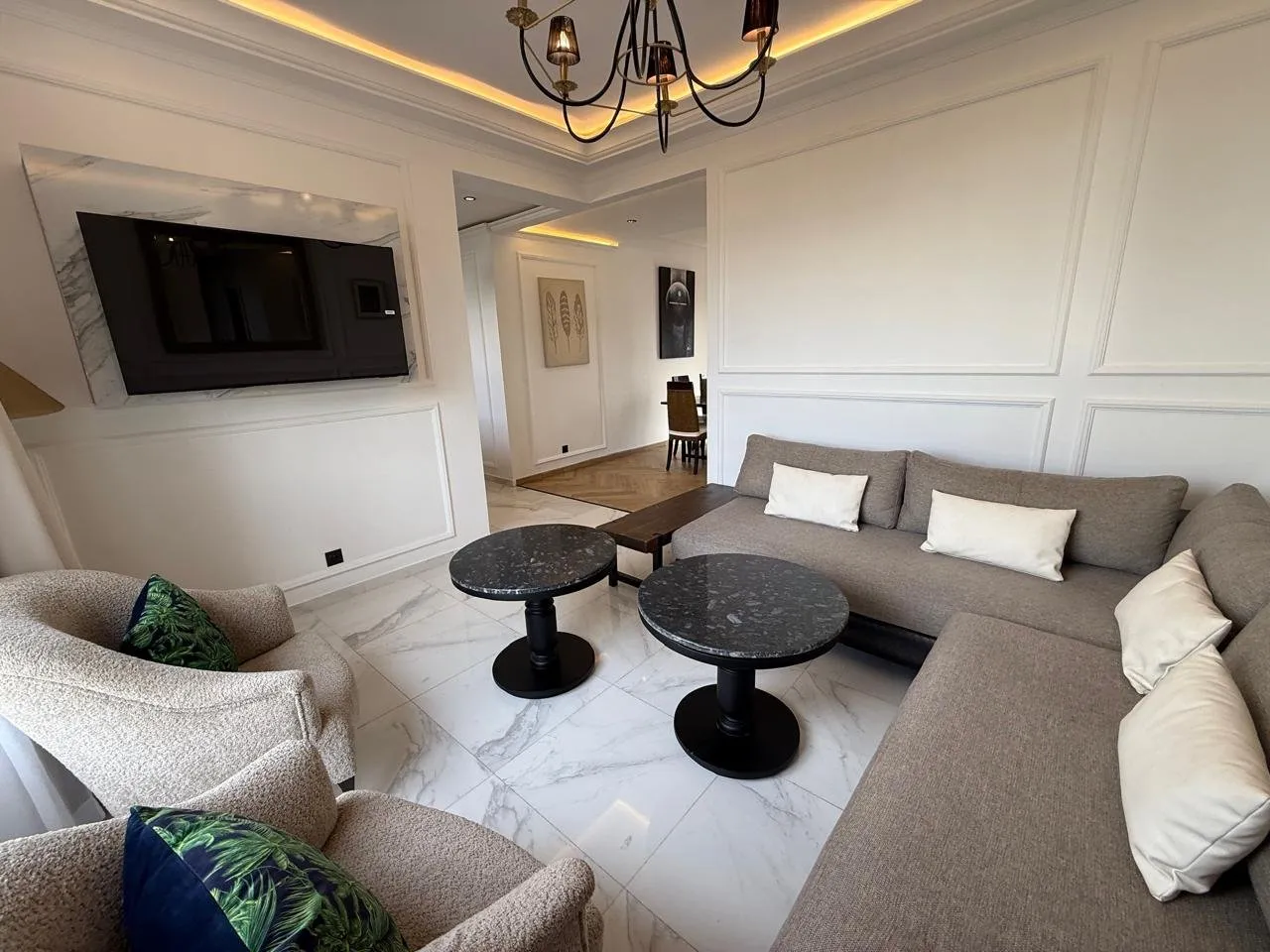 Ain Diab Extension – Location Superbe appartement meublé 2 CH - الدار البيضاء (3)