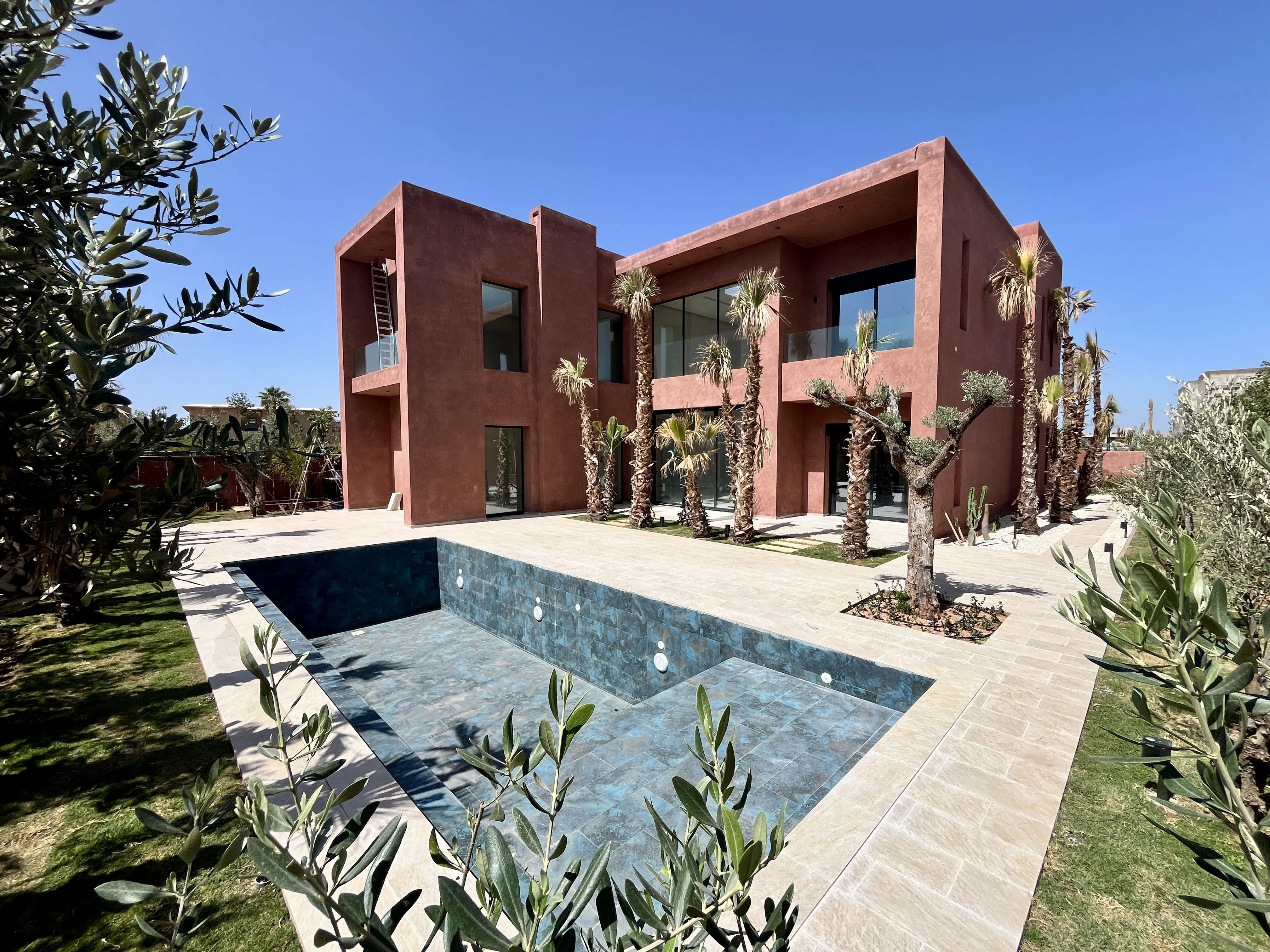 Magnifique villa non meublée à Amelkis - Marrakech - مراكش