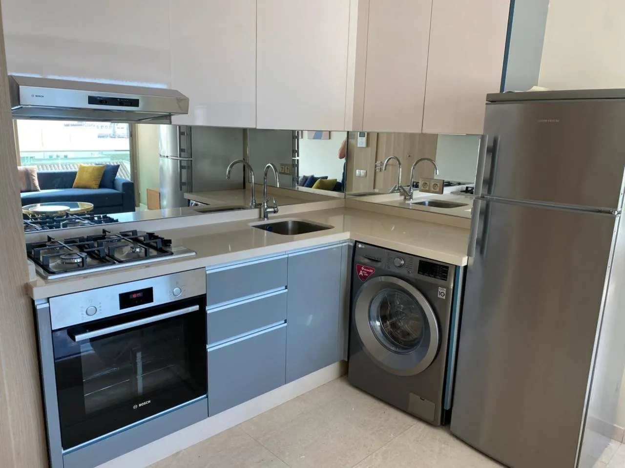 Studio meublé 48m² Bourgogne 7000 Dh - الدار البيضاء (4)