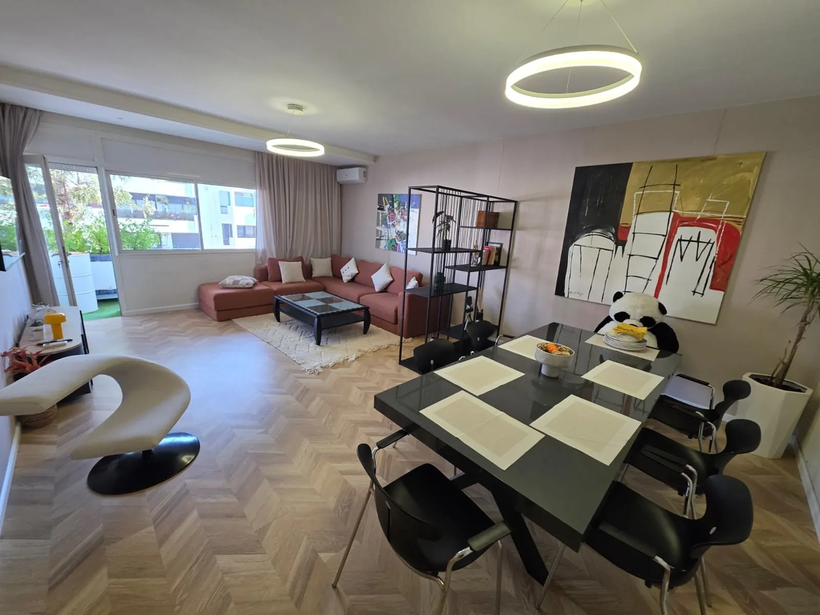 Appartement meublé moderne à louer - haut Agdal Rabat. - الرباط