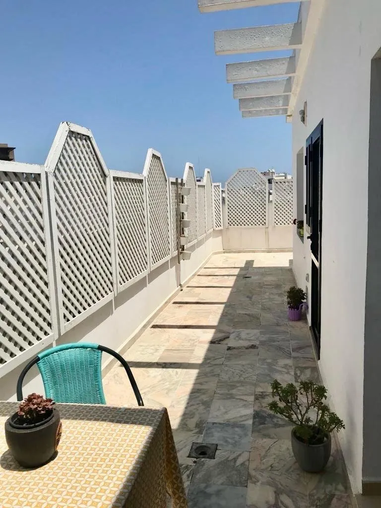 Appartement avec terrasse en hauteur à Gauthier - الدار البيضاء