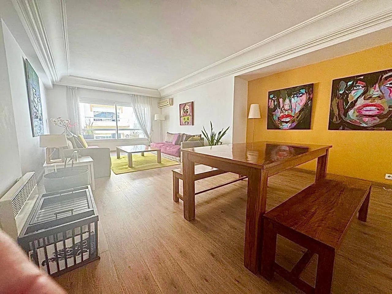 Très joli appartement meublé à louer RACINE - الدار البيضاء (3)
